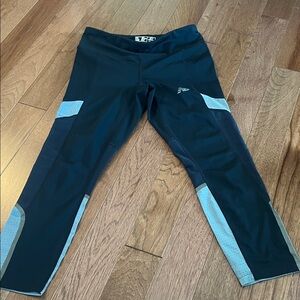 Black and Gray Athletic Leggings